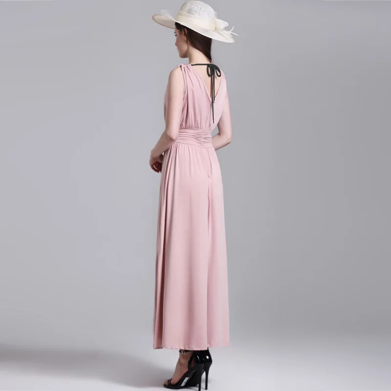 Женское длинное платье с замочным отверстием для вечеринок в стиле пэтчворк|summer