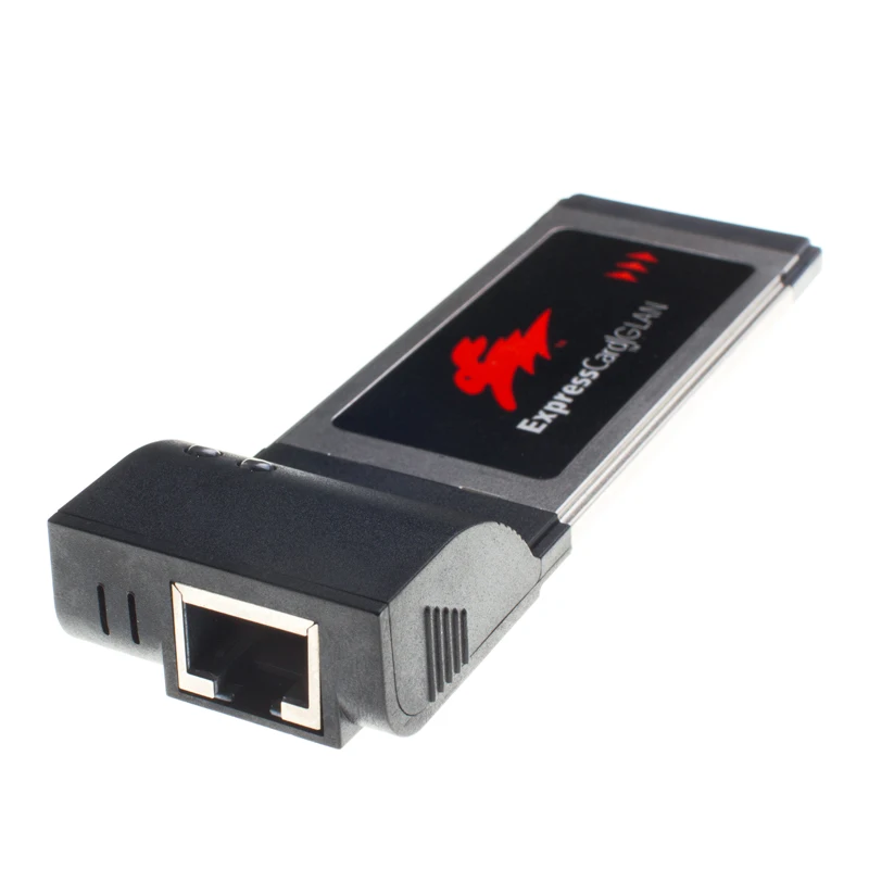 Высокоскоростной ноутбук Expresscard к gibabit lan card express Ethernet Сетевая карта 34 мм 1000 м|Платы