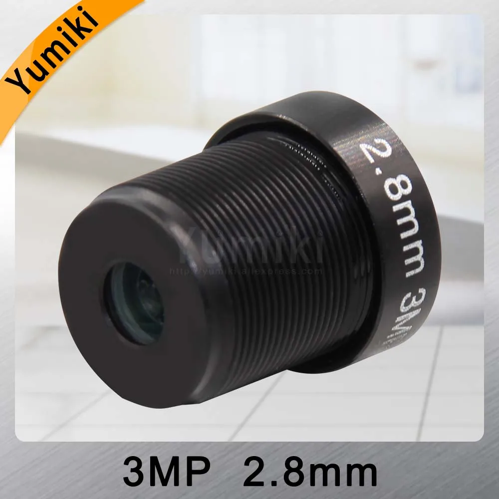 Yumiki 3 0 мегапикселей M12 MTV 2 8 мм 3MP HD CCTV объектив ИК камеры безопасности с