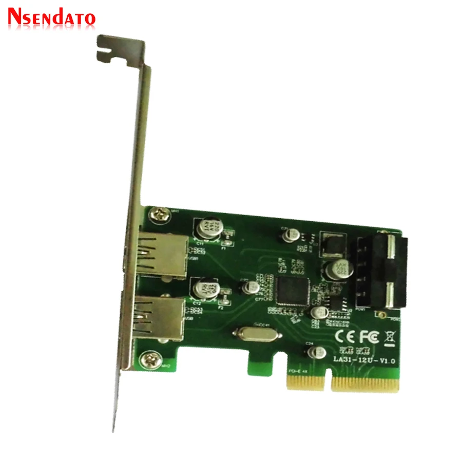 Новая 2 порта USB 3 1 Тип C PCI экспресс карта E express x4 для USB3.1 ExpressCard адаптер Поддержка