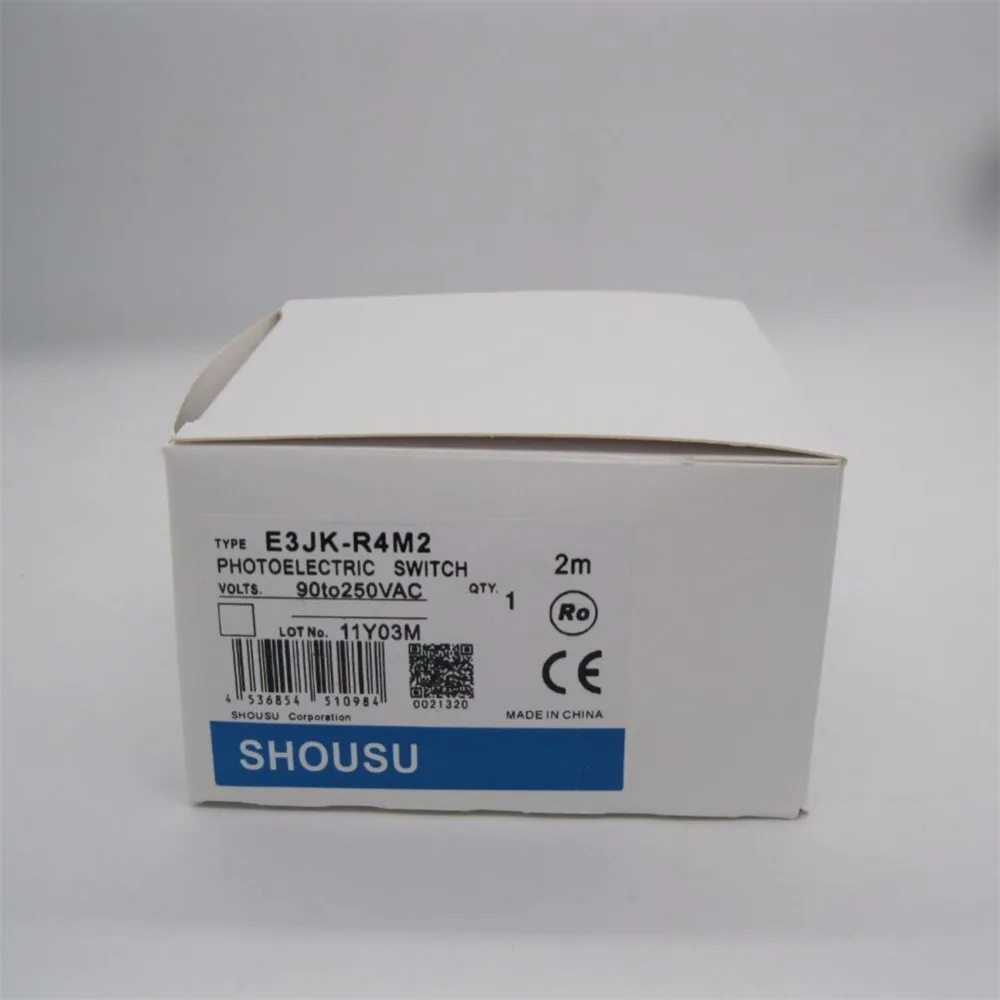 E3JK-R4M2 New Photoelectric Sensor switch 90-250VAC 5 Wires High Quality With Reflector Plate Warranty For One Year | Обустройство