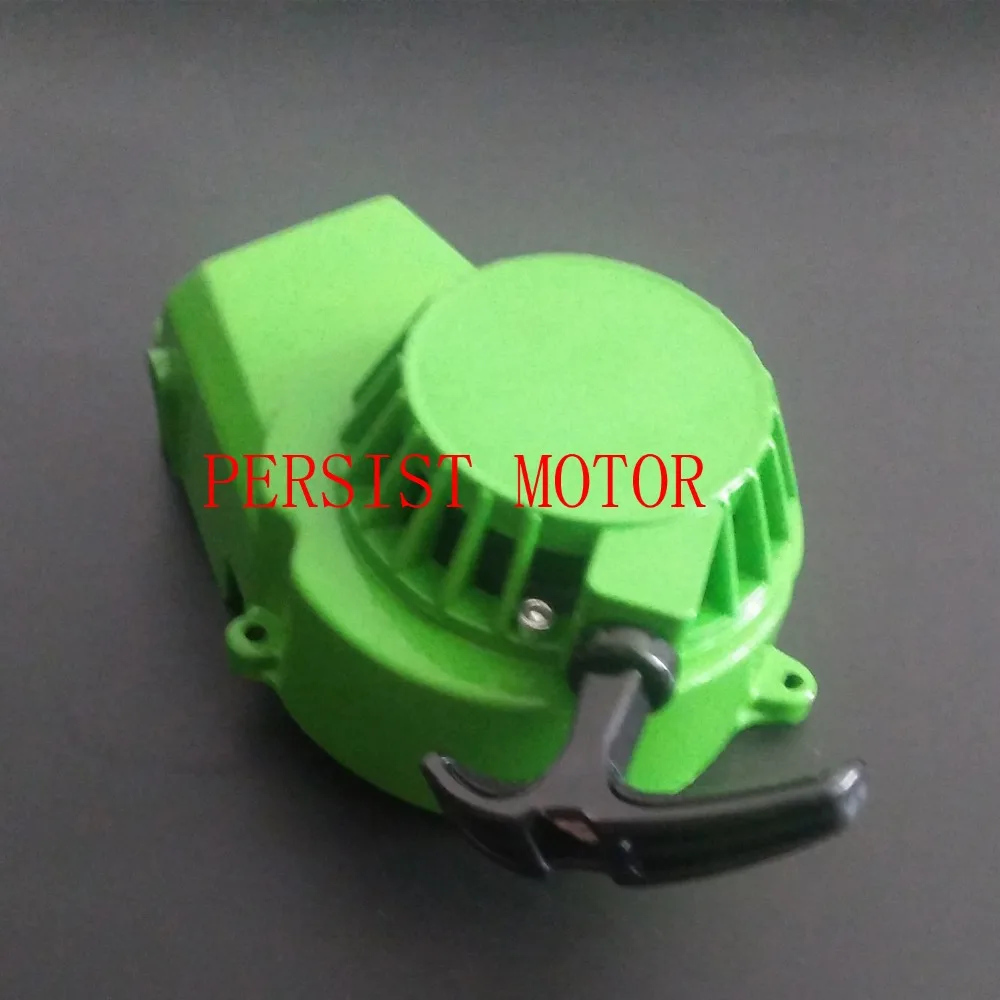 Алюминиевый Карманный 2 тактный стартер для мини велосипеда мотокросса 47cc 48cc 49cc