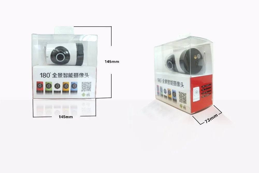 Панорамная Беспроводная ip камера Fisheye 1.0mp Smart 180 градусов беспроводная запись