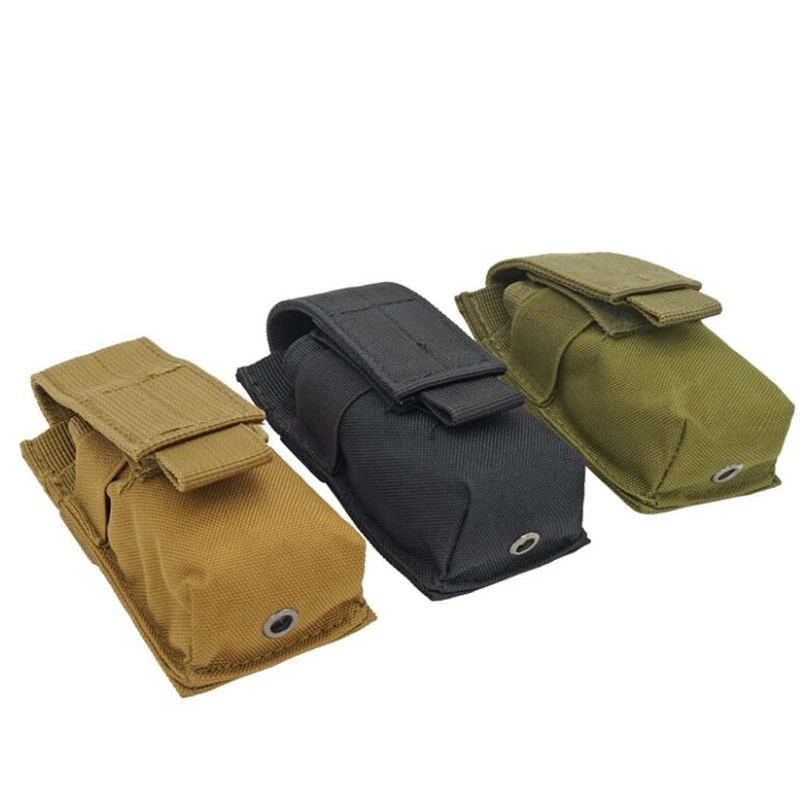 Тактические сумки Molle клип подсумок для одного магазина пистолет Mag Чехол для USUG 30 круглый Военная Экипировка аксессуары