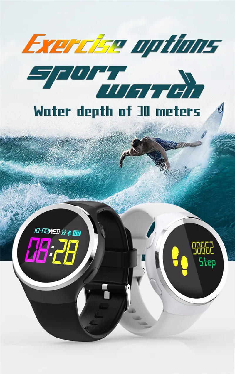 Умные часы с измерением артериального давления и пульса для мужчин