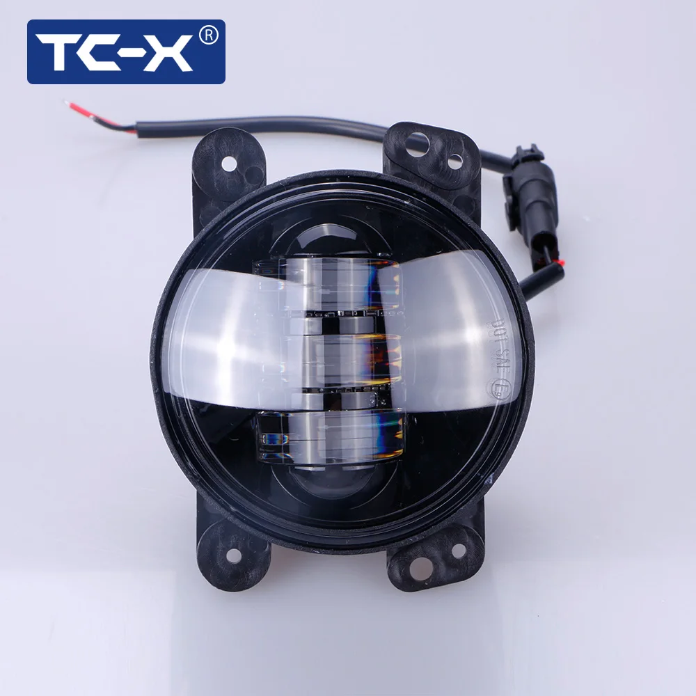 TC-X Новинка 2017 года 2 шт./пара 4 дюймов светодиодный фонарь 30 Вт белый круглый