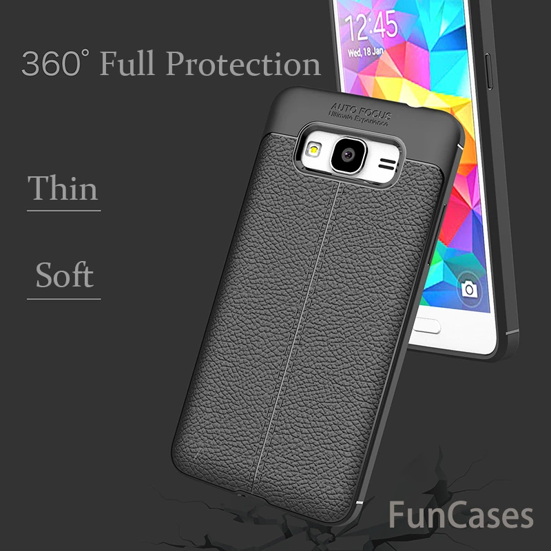 Для Samsung Galaxy Grand Prime G530 G530H случае Роскошные ультра тонкие и мягкие ТПУ кожа Дизайн