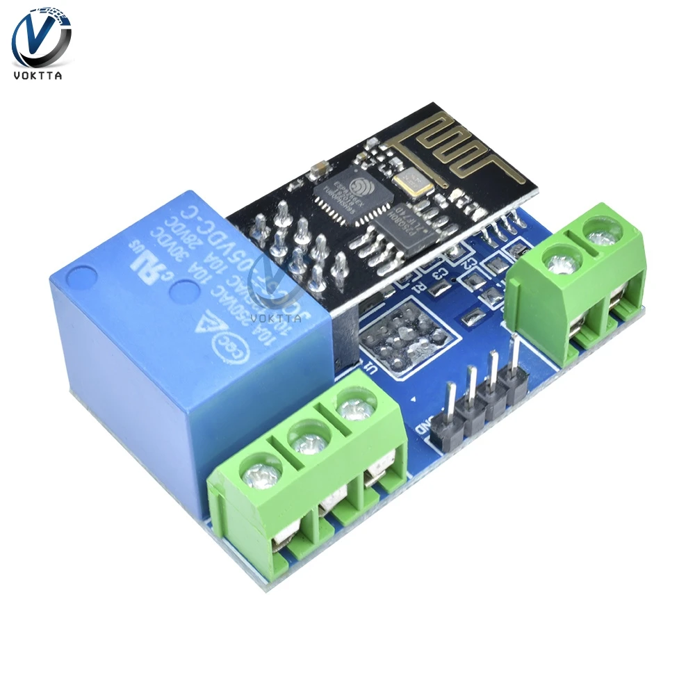 Реле Wi-Fi 5 в с чипом ESP8266 реле задержки таймера плата контроллера для домашней