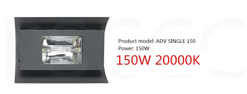 ADV-150 20000K 150 W 6500 K 8000 K 10000 K 15000 K 20000 K HQI аквариум металлический галогенный светильник, аквариум металлический галогенный подвесной светильник - Цвет: ADV-150 20000K