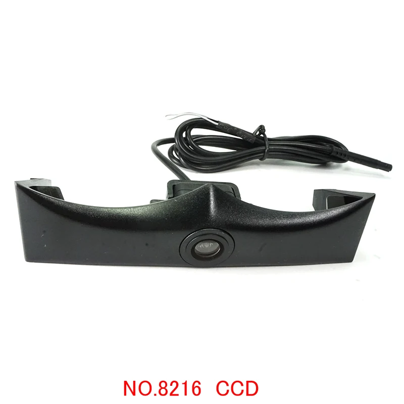 180deg CCD HD Автомобильная Передняя Марка Логотип камера для Audi A6L A4L передняя решетка камеры вид спереди надежная камера широкий угол - Название цвета: 8216CCD