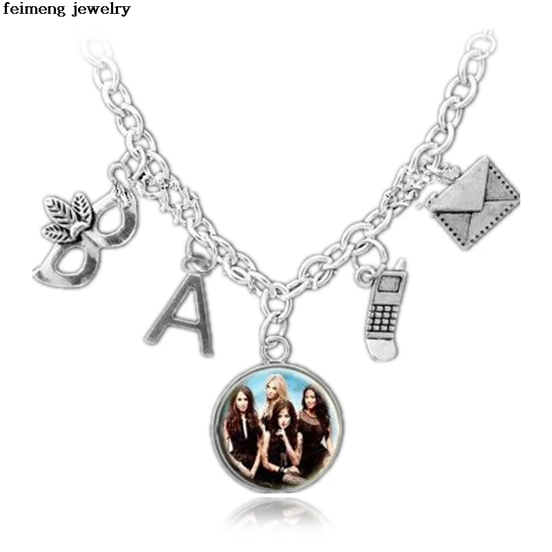 Ювелирные изделия из фильма милое маленькое ожерелье в винтажном стиле кулон