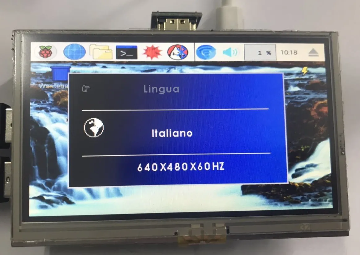 Индивидуальные Язык 4,3 дюймов ЖК-дисплей монитор HDMI Дисплей 60 Гц HD Экран USB 5V для Raspberry Pi банан