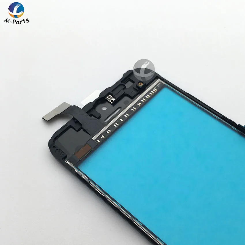 Сенсорное стекло дигитайзер+ средняя рамка предварительно собранная для iPhone 5 5S SE 5C внешняя линза Панель кристалл Высокое качество G+ G Tech AAA