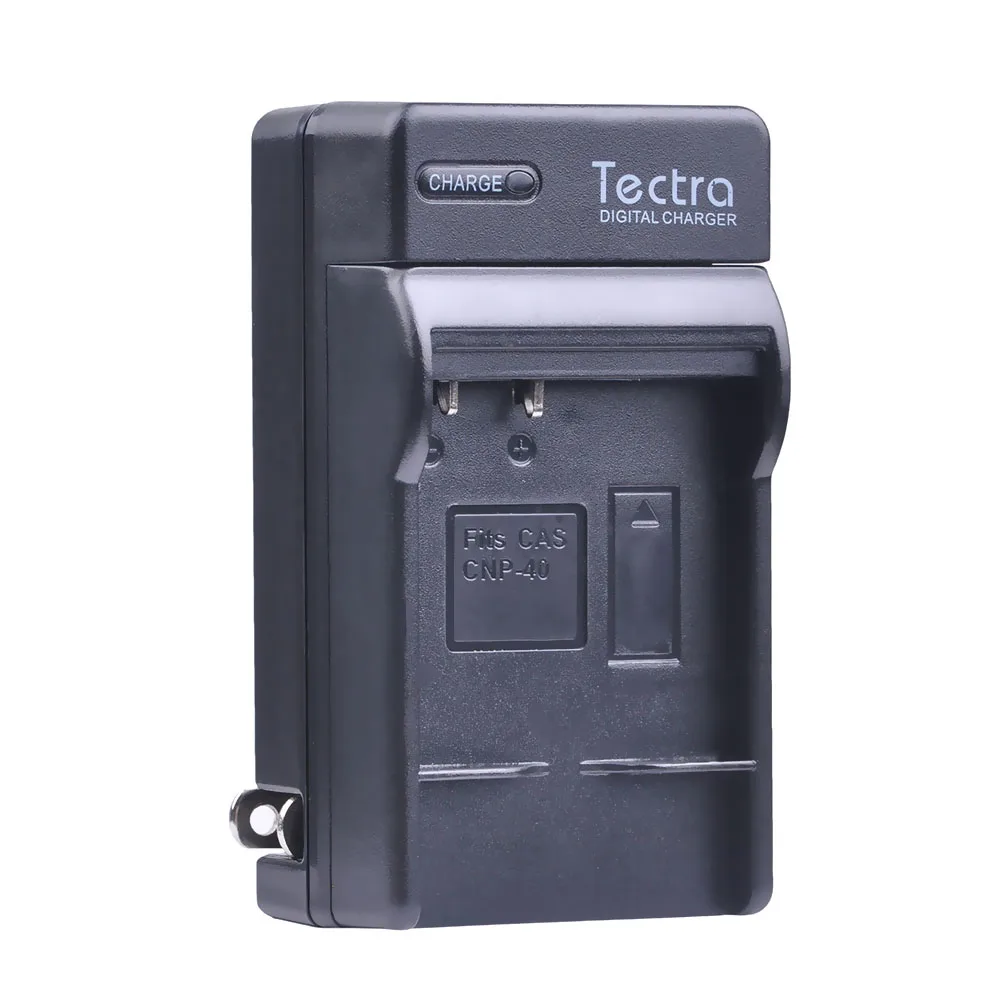 Tectra 2 шт. NP-40 NP40 NP 40 батарея + Цифровое зарядное устройство для Casio EX-Z400 FC100 FC150 FC160S P505