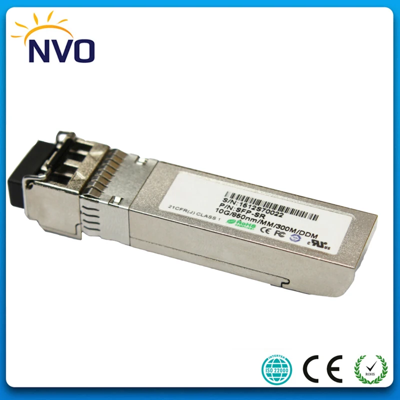 10 шт./лот 10G 850nm 300 m мульти режим двойное волокно разъем LC SFP + SR волоконно