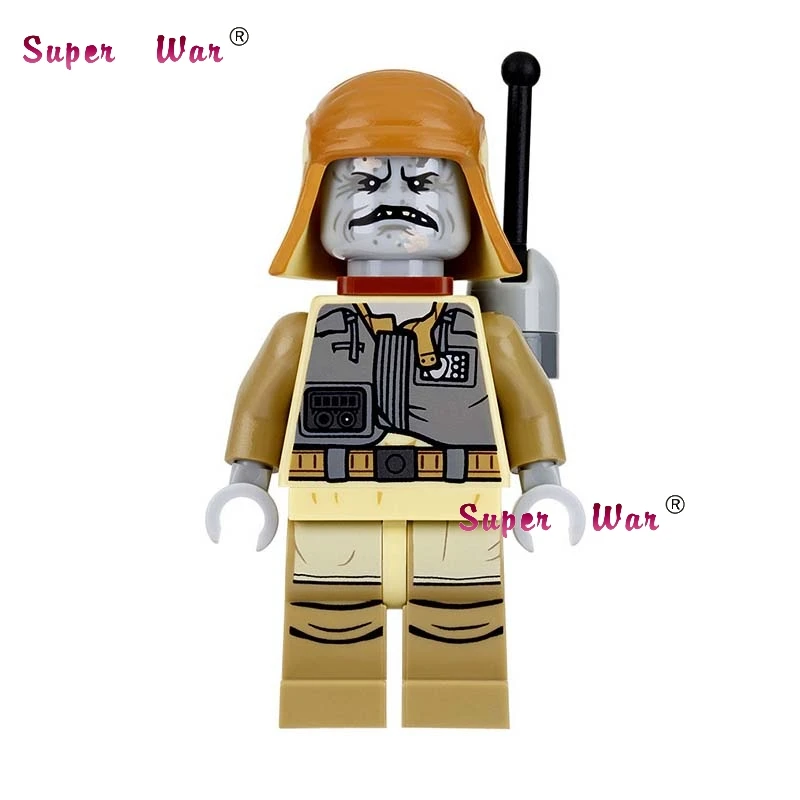 Один Logray pasloo Tan Ewok Tokkat Битва за эндор набор Teebo Калитка строительные блоки модели Кирпичи игрушки для детей - Цвет: PG734