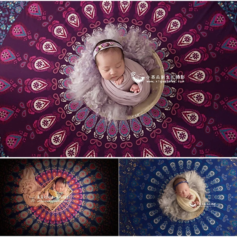 Dvotinst реквизит для детской фотосъемки в народном стиле фон одеяло аксессуары