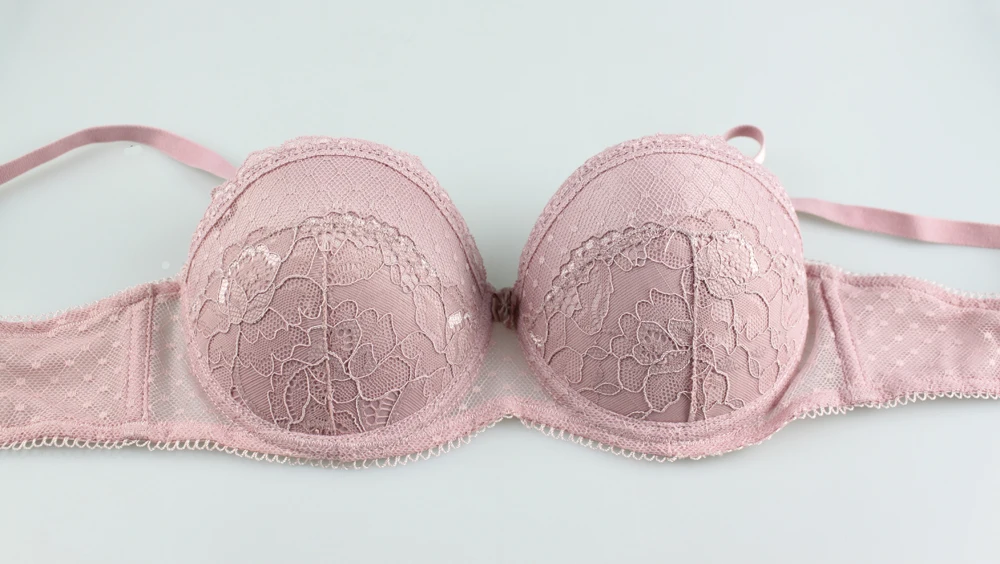 Сексуальный женский кружевной комплект с бюстгальтером без бретелек прозрачные