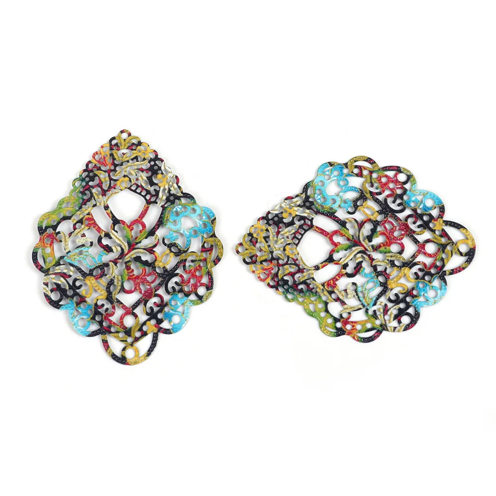 DoreenBeads из железного сплава с эмалью этнические подвески в виде капель воды