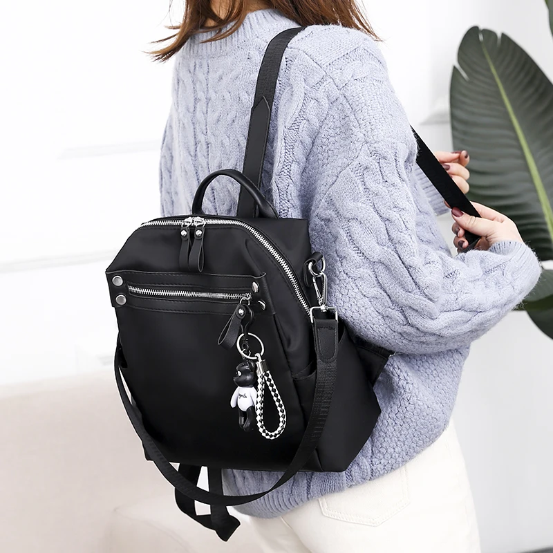 

Oxford Women Backpack 2019 New Fashion Female Small Bagpack Schoolbag for Teenager Girls Multifunction Backpack Sac A Dos LX002
