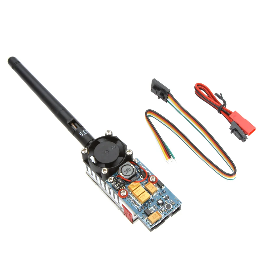 Беспроводной FPV передатчик TS582000 5,8G 2000MW 8CH видео AV аудио Отправитель
