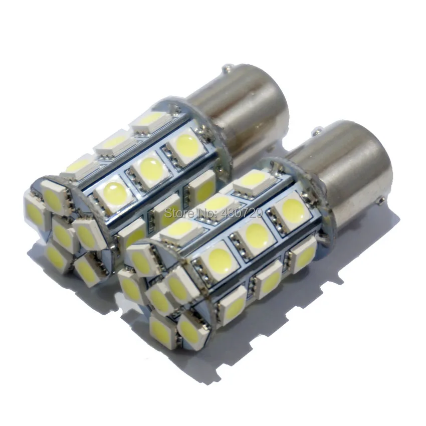 СВЕТОДИОДНЫЙ Автомобильный светильник 2 шт. 1141 RV 1156 BA15S P21W 24SMD 5050 светодиодный