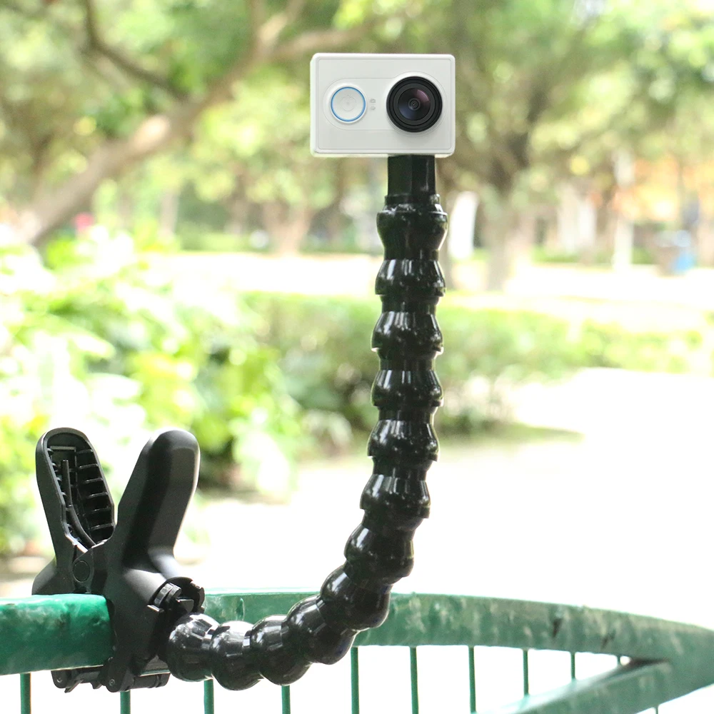 Монопод осьминог Гибкий с креплением монопод винтом 1/4 дюйма для камер Gopro Hero SJcam