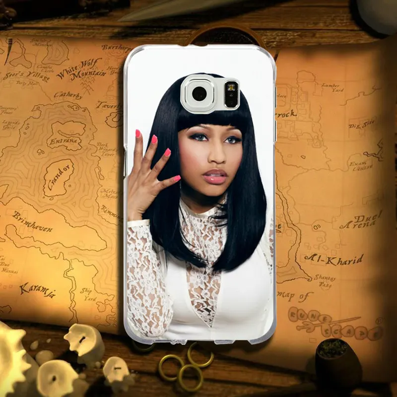 Суперзвезда в стиле Nicki Minaj мягкий TPU чехол для телефона samsung Galaxy Note 2 3 5 8 9 S2 S3 S5 мини