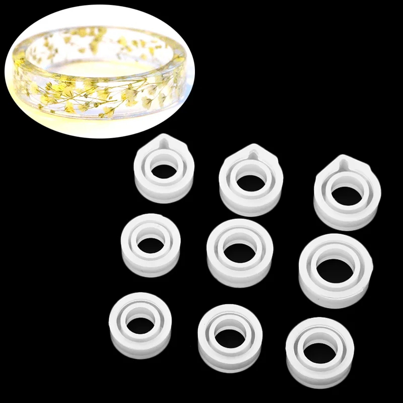 Силиконовое кольцо ручной работы украшения ювелирные изделия кольца ремесло