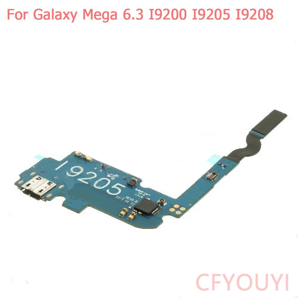 OEM для Samsung Galaxy Mega 6 3 I9200 I9205 I9208 USB порт зарядки док разъем гибкий кабель|connector flex