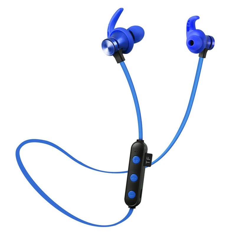Беспроводные Bluetooth спортивные наушники с шейным браслетом гарнитура 4 1 версия