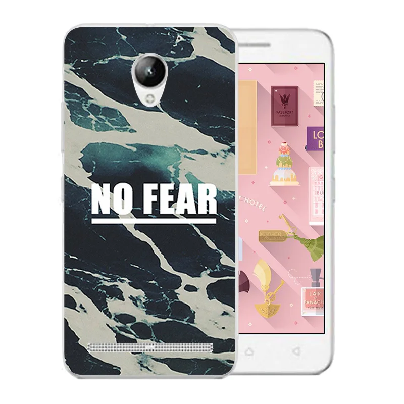 5.0 inch For Lenovo Vibe C2 Coque Soft Silicone Phone Case K10a40 Color Stone Pattern Transparent Funda |