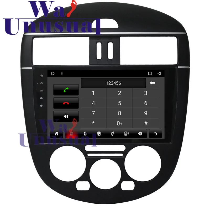 Wanuary 9 &quotВосьмиядерный 32G 2G RAM Android 7 1 автомобильный Радио плеер GPS для Nissan Tiida L 2011 2012