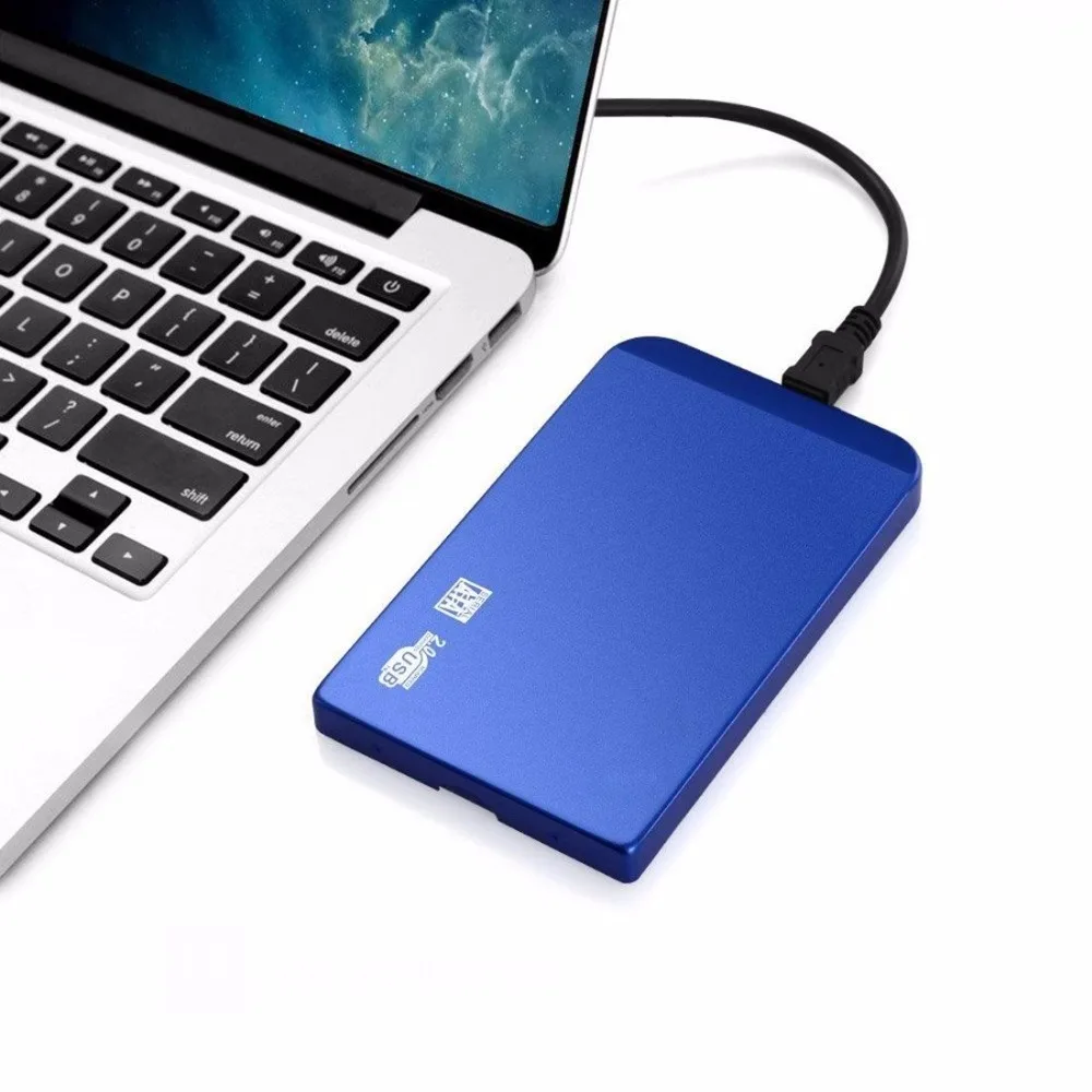 Портативный 2 5 дюймовый корпус для жесткого диска SATA USB внешний чехол с