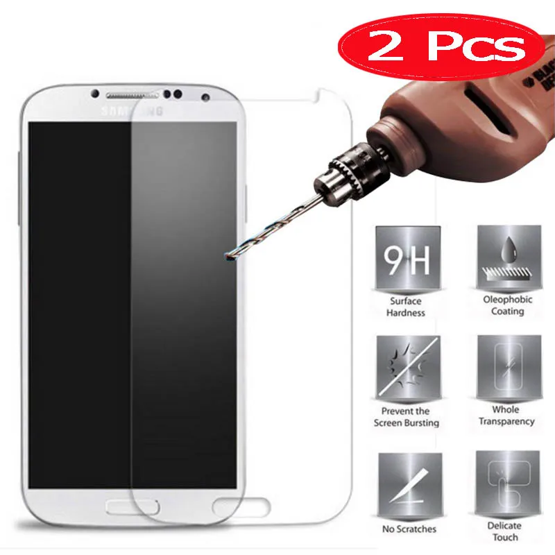 Закаленное стекло HOPELF для Samsung Galaxy S4 2 шт. Мини Защитная пленка экрана Mini