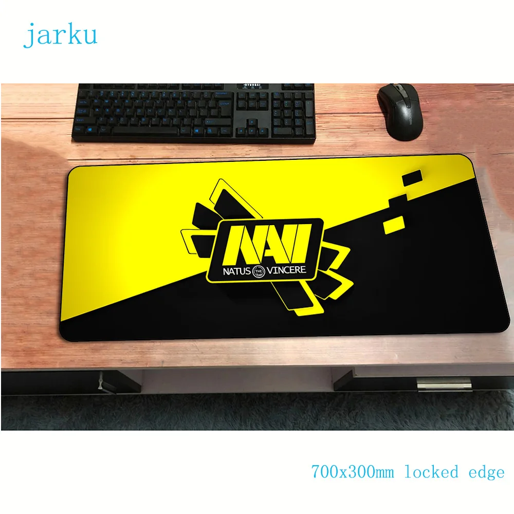 Коврик для мыши natus vincere 700x300x3 мм компьютерный коврик геймпад xl игровой офисный