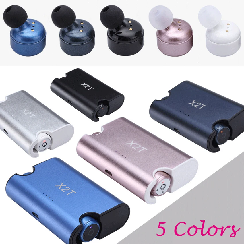 X2T Mini True беспроводные Bluetooth наушники TWS стерео Twins гарнитура X1T обновленная версия