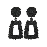 new geometric drop earrings for women statement vintage small metal hanging dangle earring girl modern jewelry