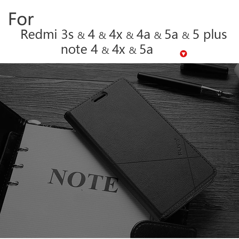 Hand Made For Xiaomi Redmi note 8 7 6 5 4x 5a Redmi 5 Plus K20 7 6a 6 Pro Y1 3s 4 pro 4a 5a Leather Case PU Flip Cover Card Slot