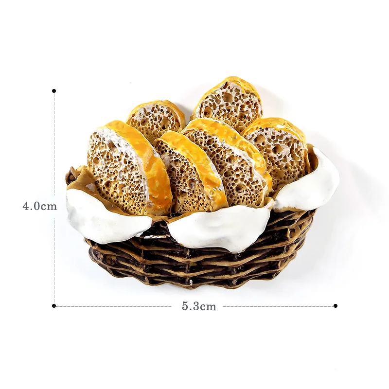 basket Bread Искусственный завтрак хлеб яйцо пицца фигурка ролевых игр Еда Кухня игрушка кукольный домик DIY аксессуары подарок для ребенка - Цвет: basket Bread