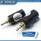 Поворотный многоповоротный потенциометр 1 шт., диаметр вала WXD3-13, WXD3-13-2W, 103, 10 кОм