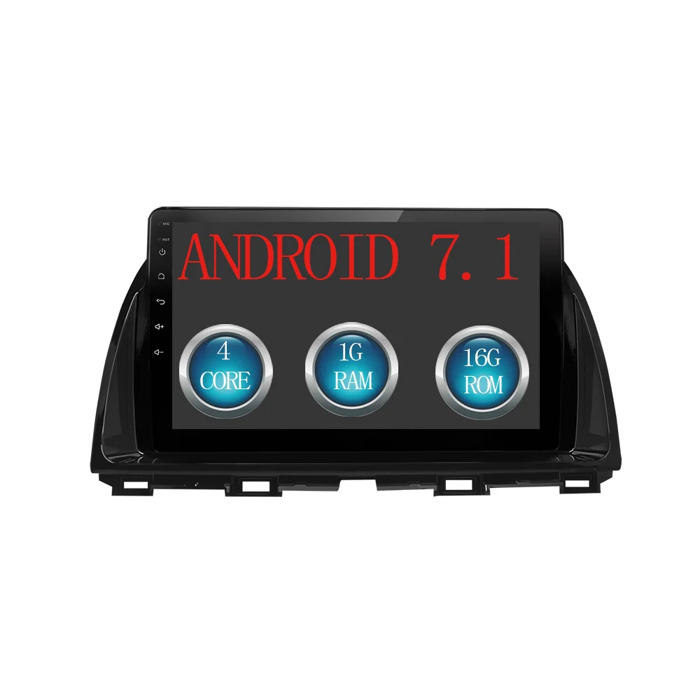 JIUYIN 10.i дюймовый Android 8,1 Автомобильный gps радио плеер для Mazda CX5 CX-5 2013 с авто стерео Мультимедиа - Цвет: Белый
