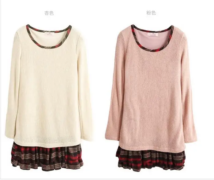 Платья новинка 2016 года сезон весна женское платье из двух предметов с длинными