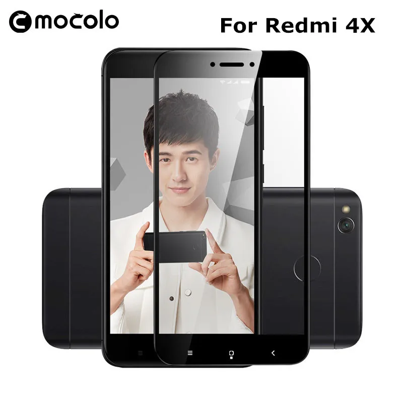 Mocolo закаленное стекло для Xiaomi redmi 4 X полное покрытие Защитная пленка для экрана Защитная пленка redmi 4 pro 4pro prime redmi 4 A