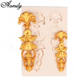 Классические европейские камеи Aomily, силиконовые формы для торта, желе, украшение помадки, шоколада, конфеты, инструмент для выпечки