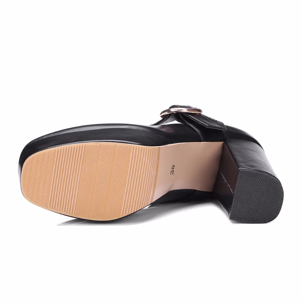 Женская обувь на высоком каблуке с ремешком и пряжкой 12 см|buckle strap shoes|straps shoes womenstrap