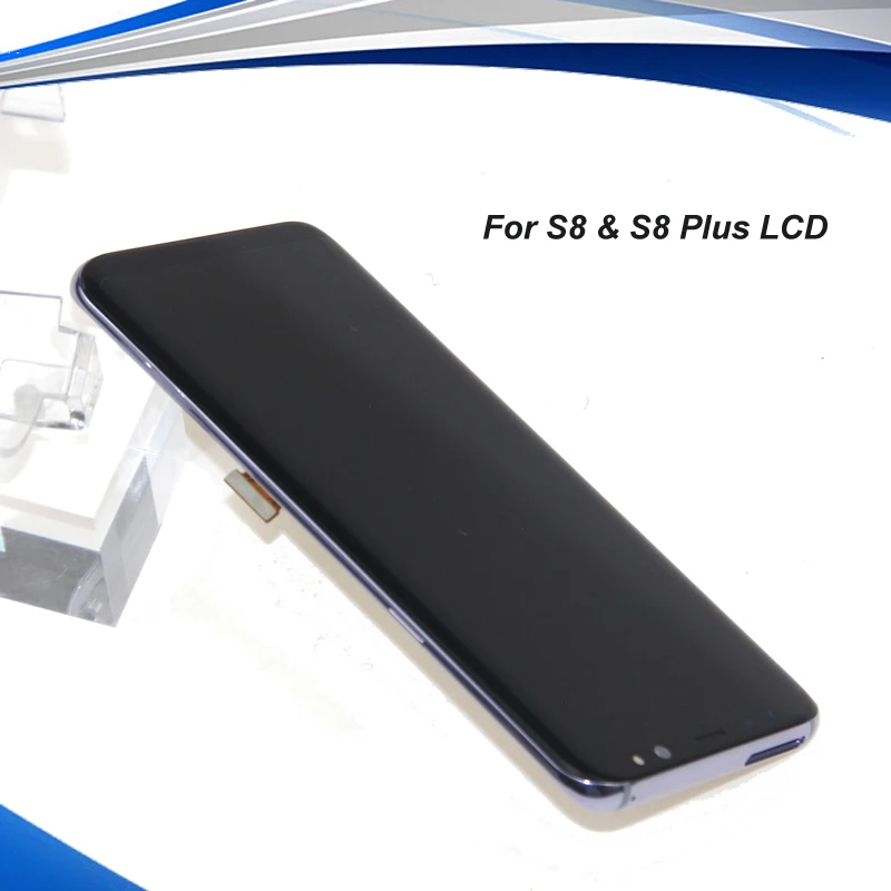 ЖК дисплей S8 для Samsung Galaxy plus G950F G950A G955f G955u с рамкой SAMSUNG G950 G950F|Сенсорные панели