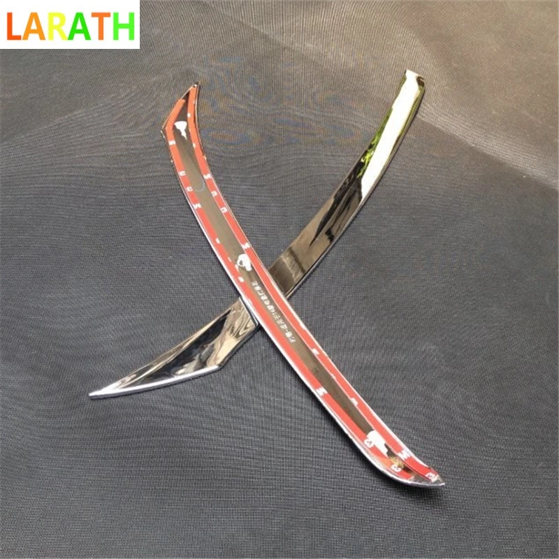 Накладки на передние фары для Nissan X Trail Rogue T32 2014 2015 2016|light trim|abs chromefor nissan x-trail |