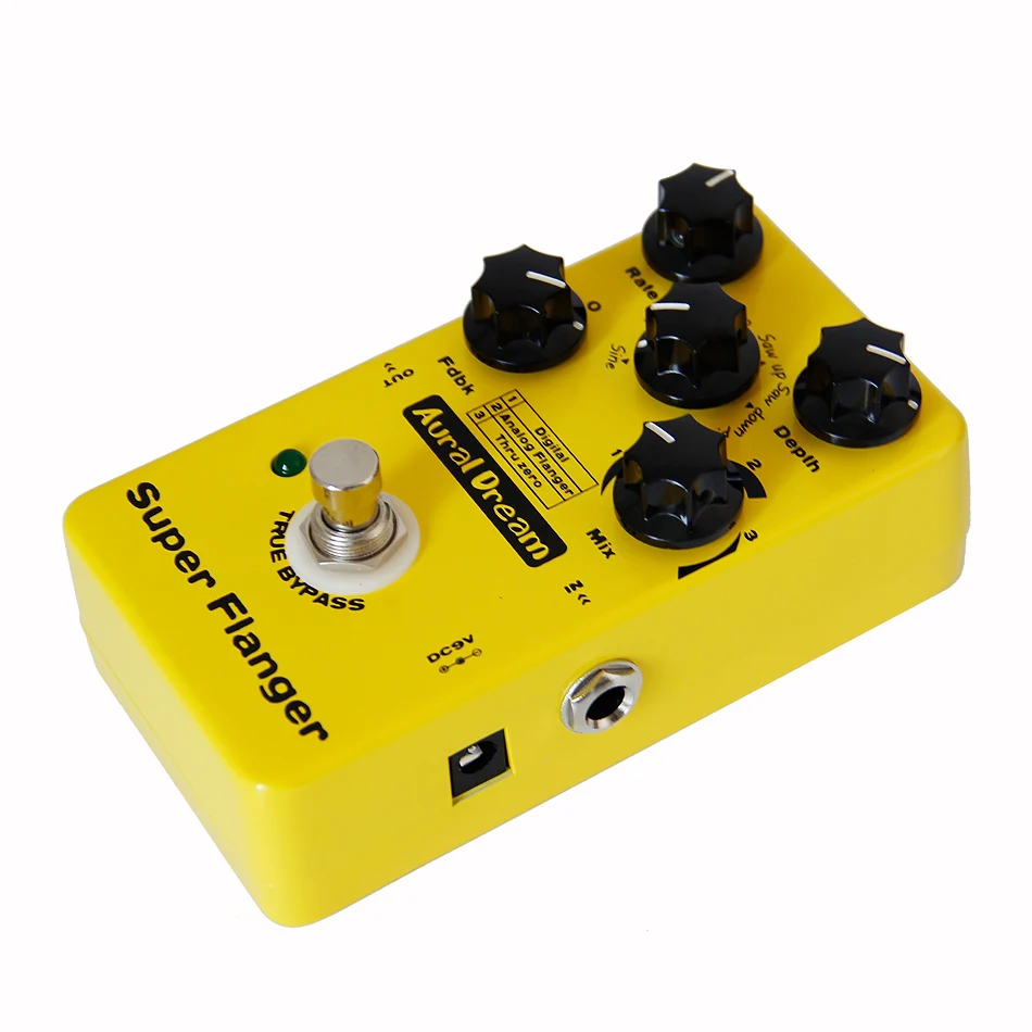 Педаль для гитары Aural Dream Super Flanger 18 эффектов Flanger|pedals flat|pedal startpedal accessories |