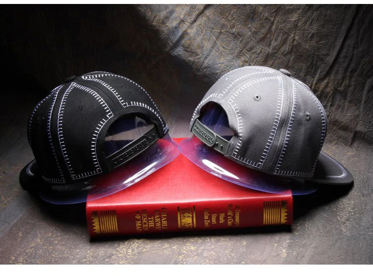 Новинка 2016 черные и серые бейсболки с косточками простые шапки в колледжском